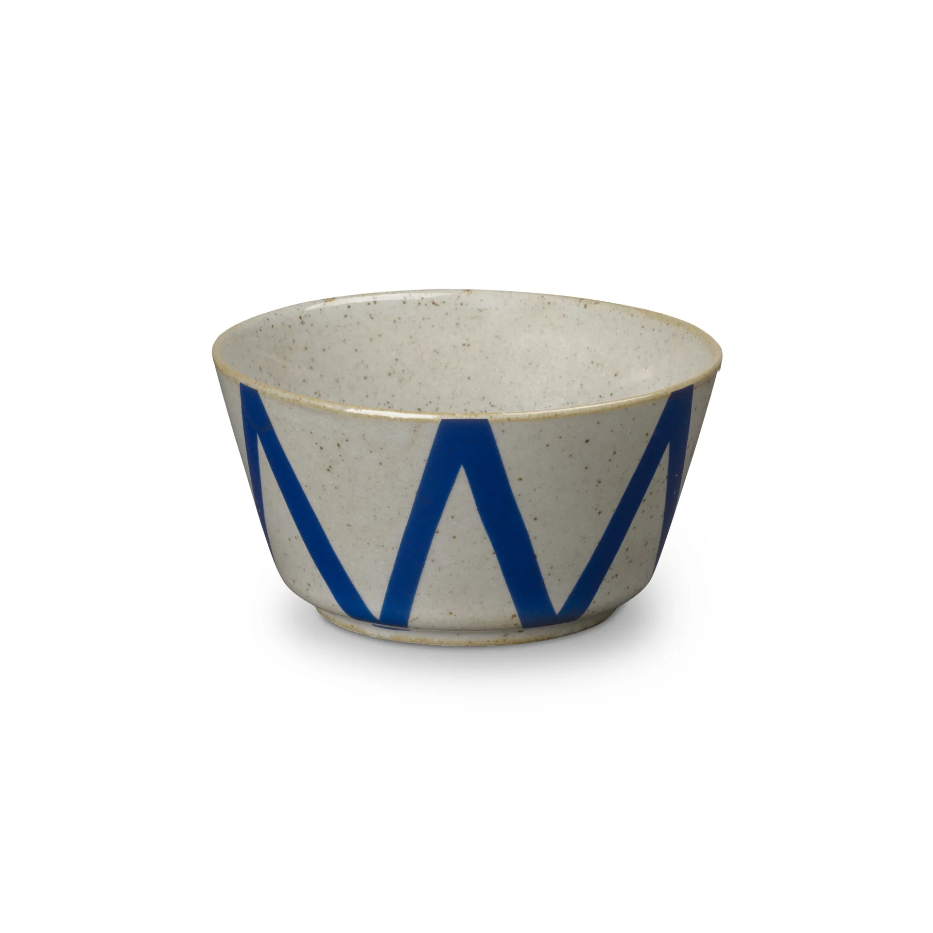 Tigela zigzag DAN-ILD Ø9 cm, azul Lyngby Porcelæn
