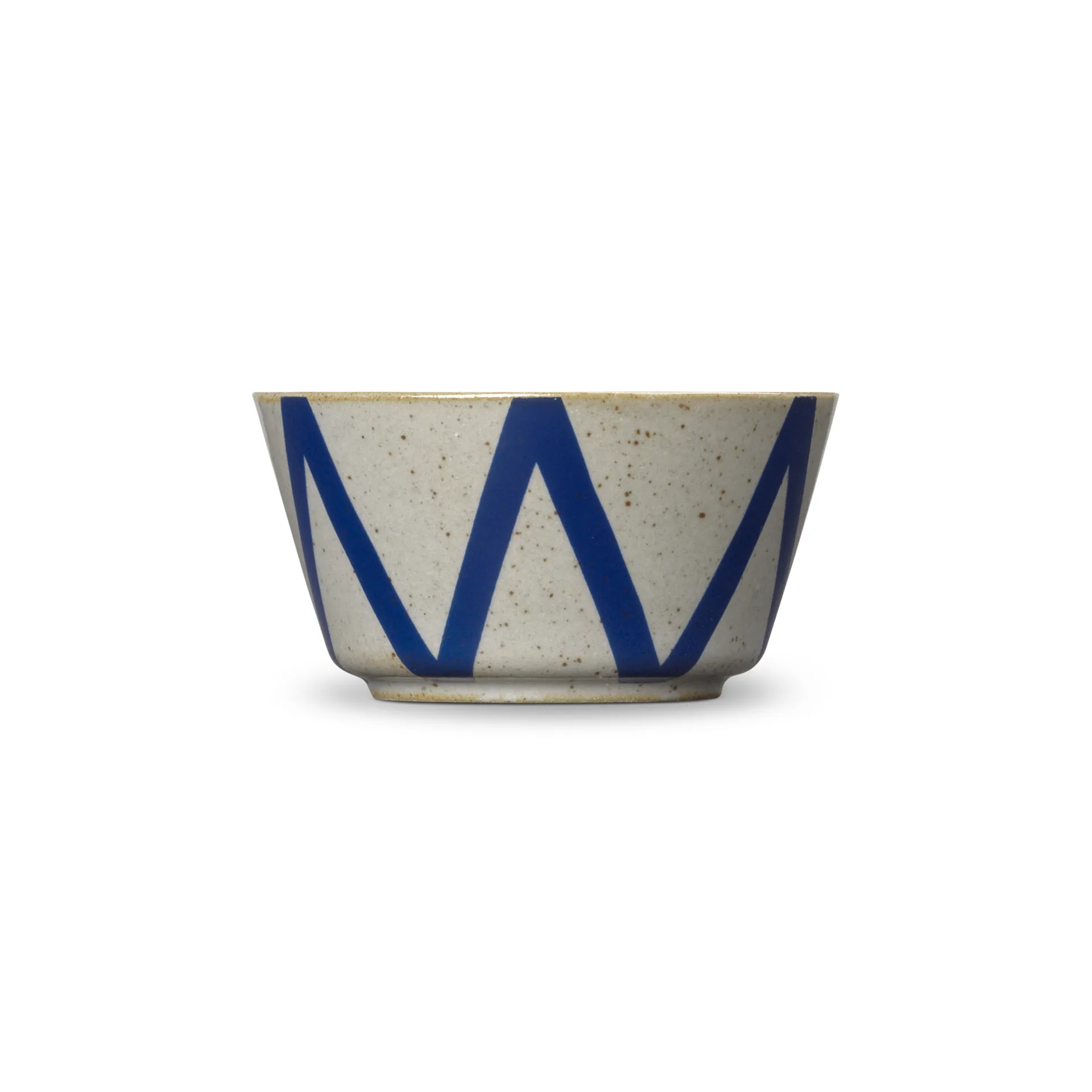 Tigela zigzag DAN-ILD Ø9 cm, azul Lyngby Porcelæn