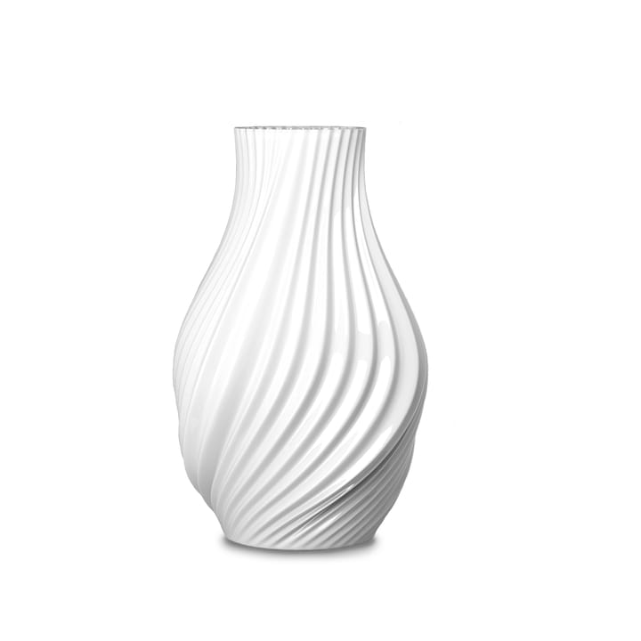 Twist vaso 18 cm - Branco - Lyngby Porcelæn