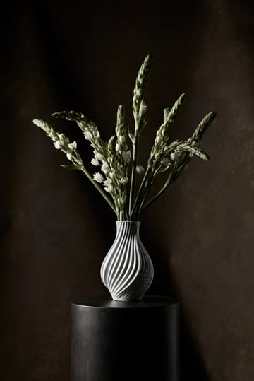 Twist vaso 18 cm - Branco - Lyngby Porcelæn