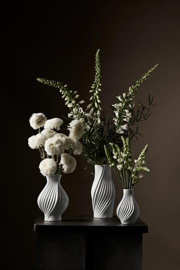 Twist vaso 18 cm - Branco - Lyngby Porcelæn
