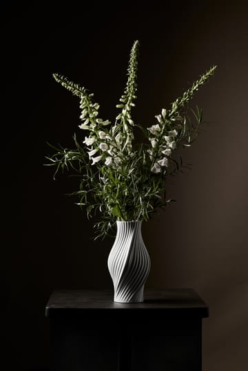 Twist vaso 31 cm - Branco - Lyngby Porcelæn