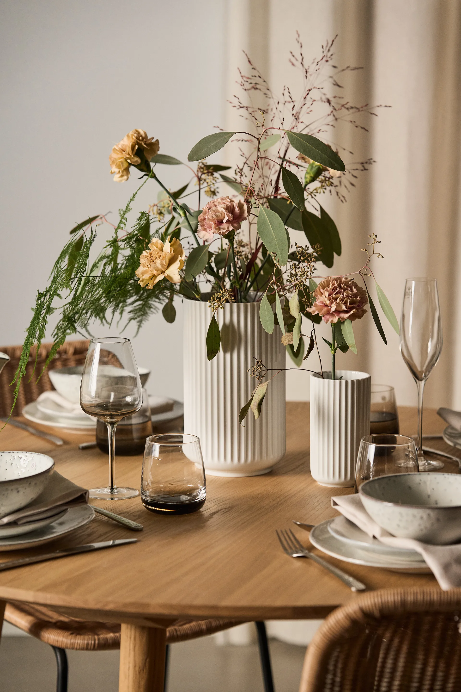 Vaso branco Lyngby, 15 cm Lyngby Porcelæn