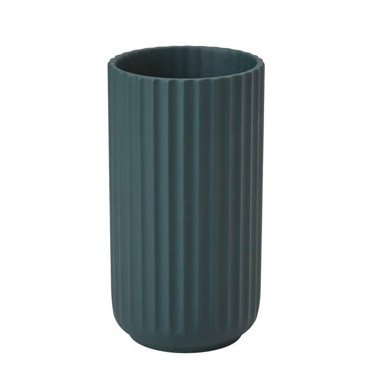 Vaso de vidro, Copenhagen green mate Lyngby - 20 cm - Lyngby Porcelæn