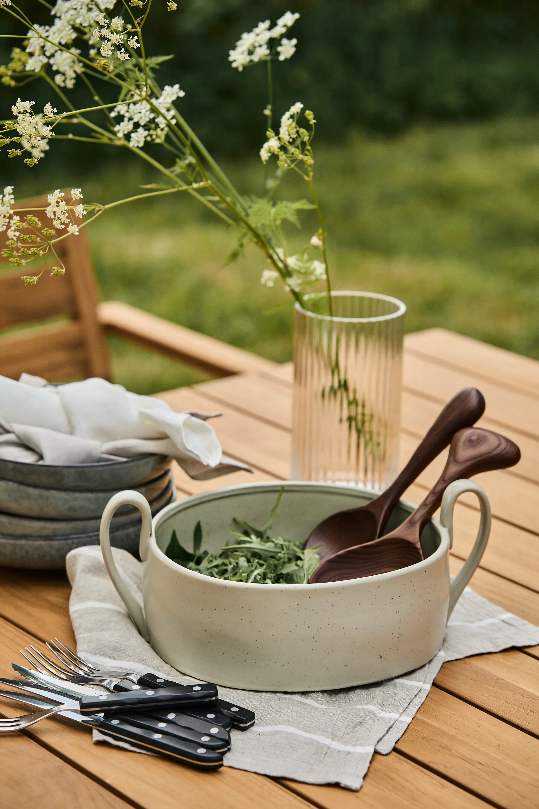 Vaso de vidro Lyngby, 20 cm Lyngby Porcelæn