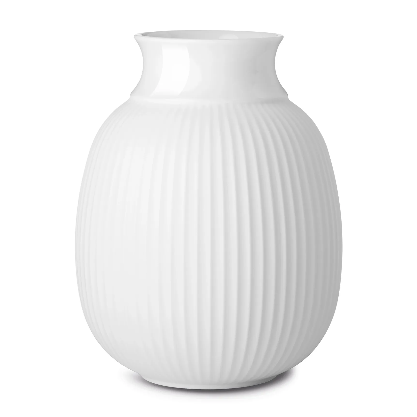 Vaso Lyngby Curve 12 cm, Branco Lyngby Porcelæn