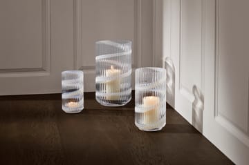 Vaso Lyngby - White swirl, 15,5 cm - Lyngby Porcelæn
