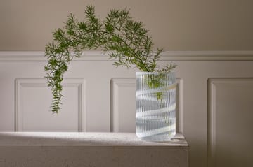 Vaso Lyngby - White swirl, 20,5 cm - Lyngby Porcelæn