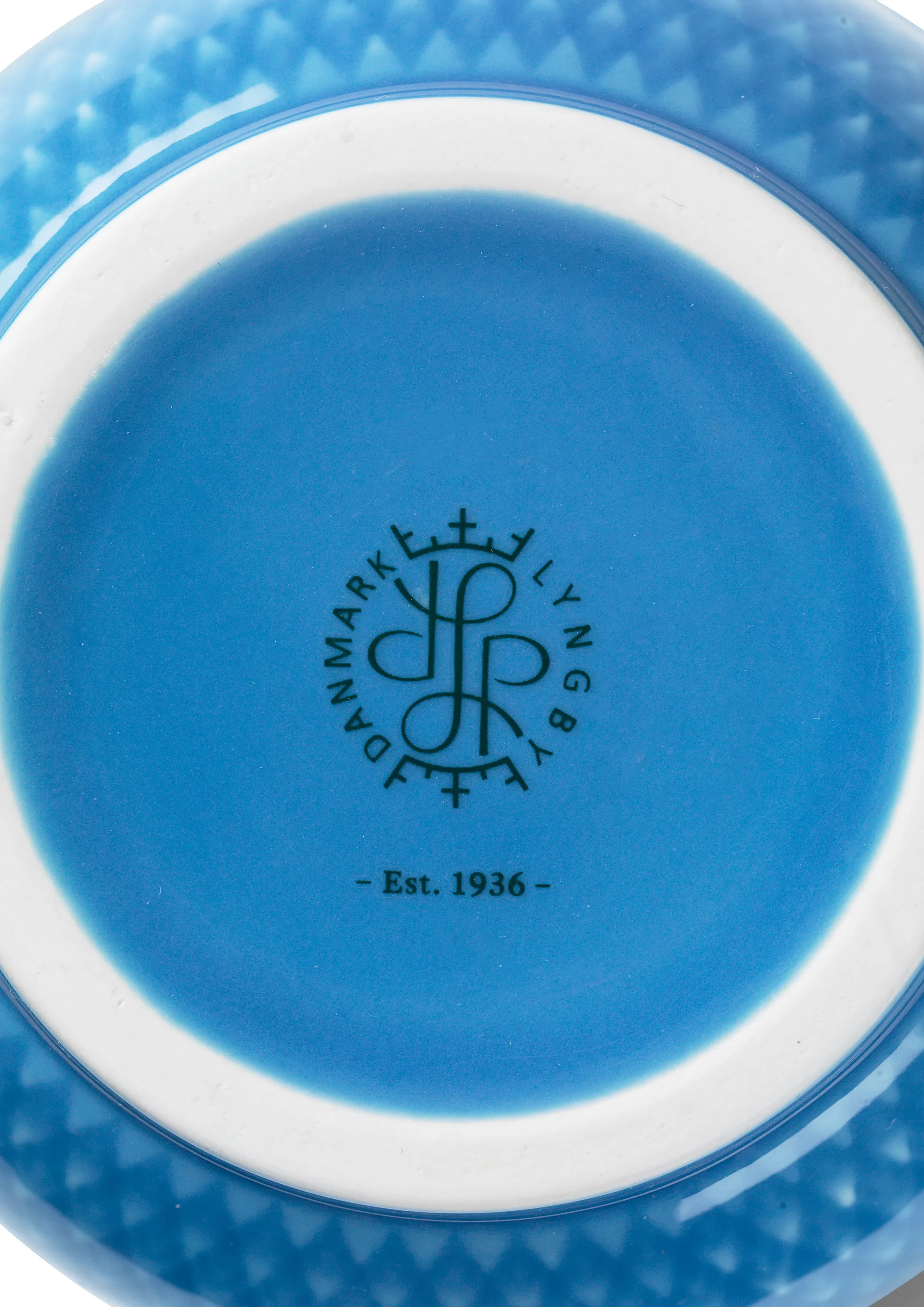 Vaso Rhombe 20 cm, Azul Lyngby Porcelæn