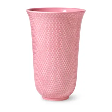 Vaso Rhombe 20 cm - Rosa  - Lyngby Porcelæn