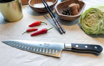 Faca de chef Mac com moagem oliva - 20 cm - MAC