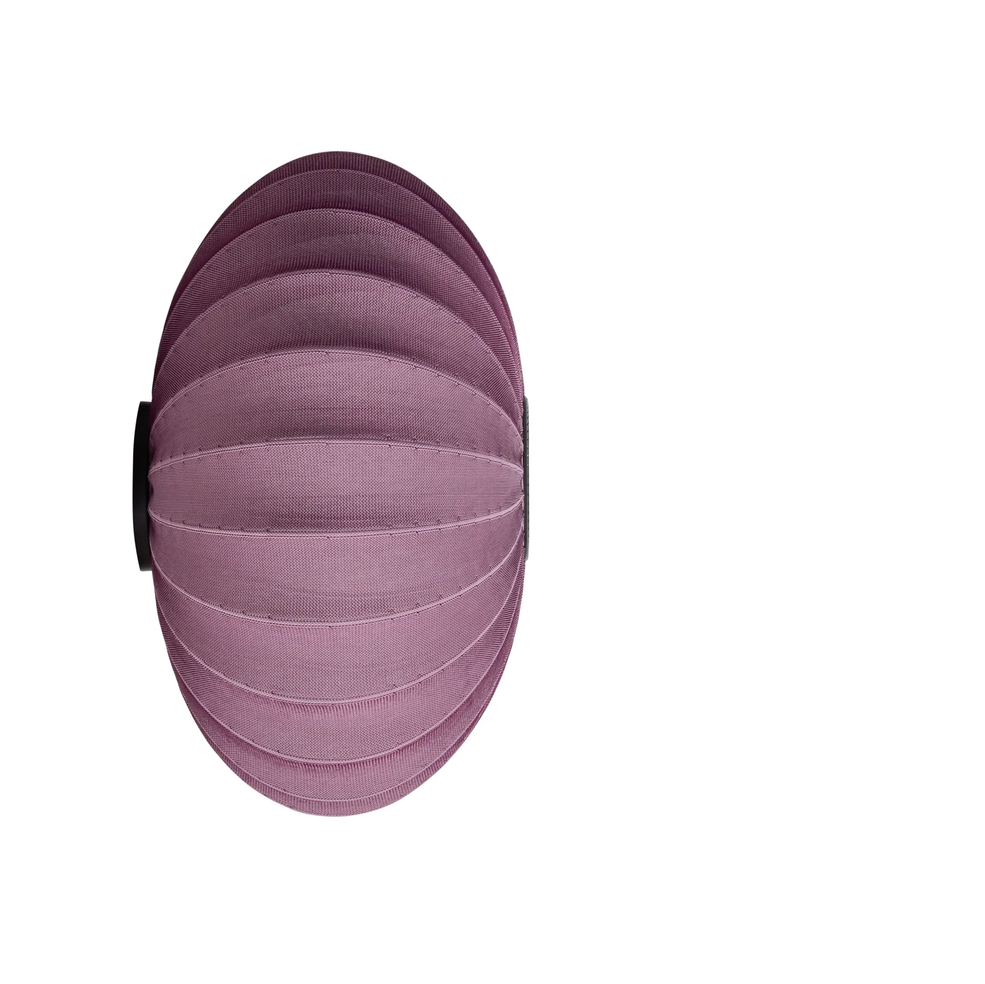 Candeeiro de parede/teto Knit-Wit 76 Oval, Burgundy Made By Hand