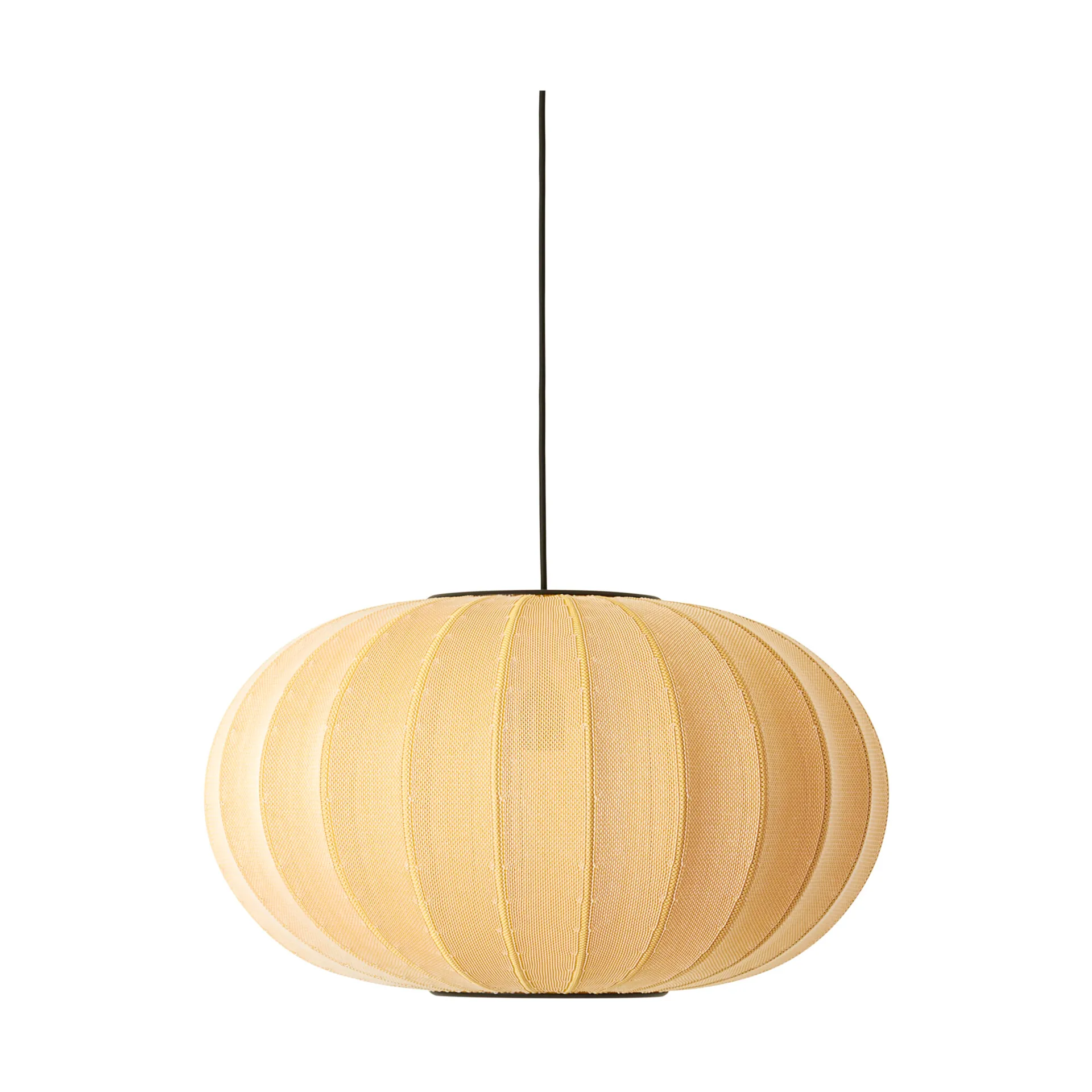 Candeeiro suspenso Knit-Wit 57 Oval, Sunrise Made By Hand