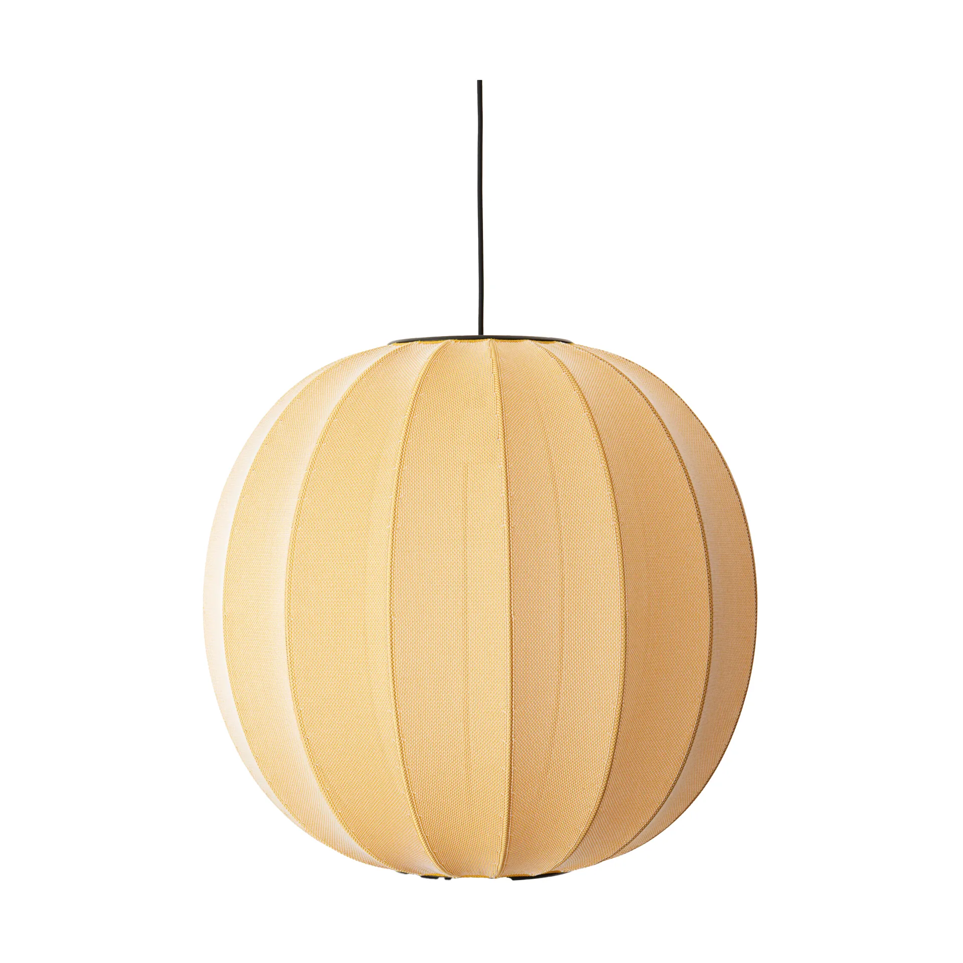 Candeeiro suspenso Knit-Wit 60 Round, Sunrise Made By Hand