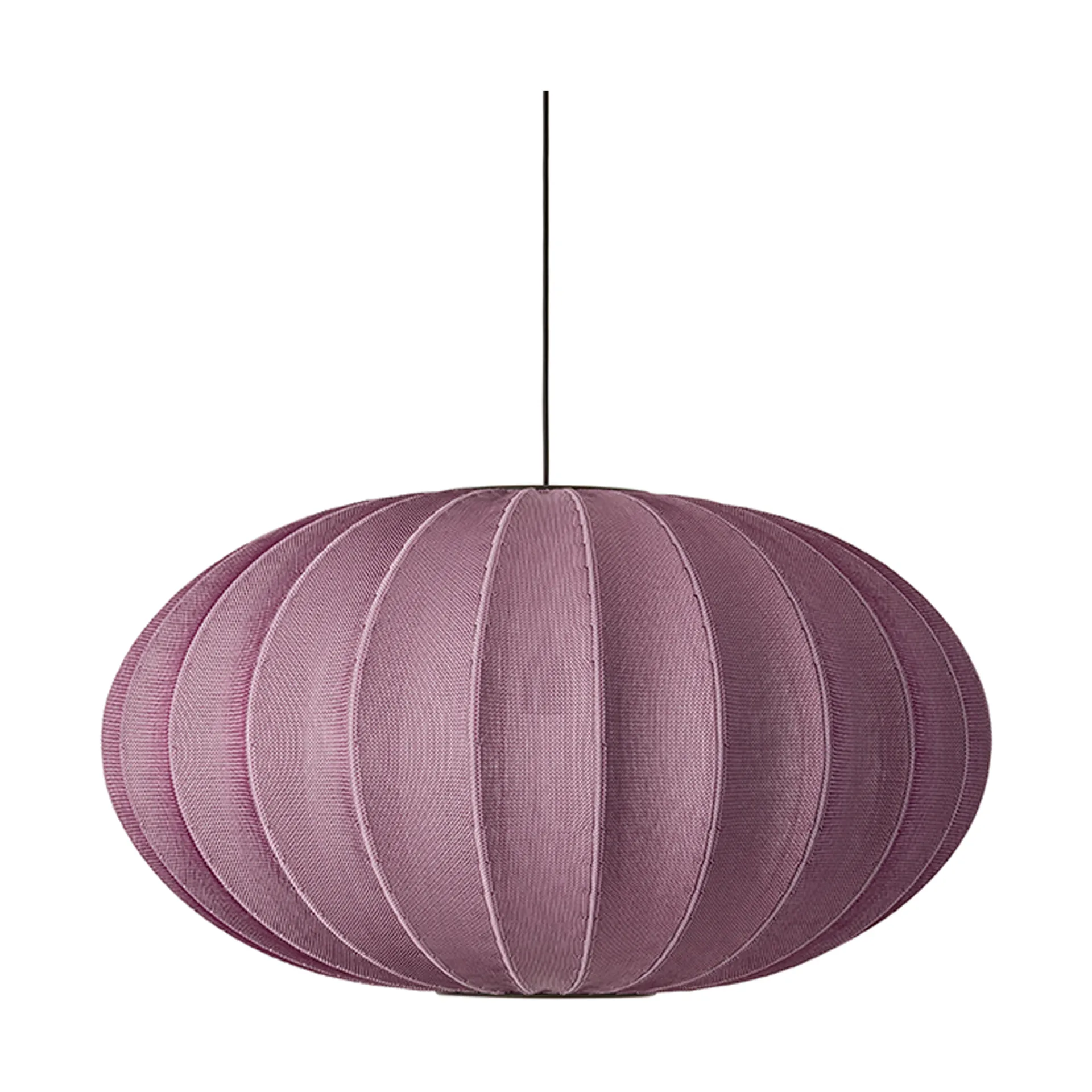 Candeeiro suspenso Knit-Wit 76 Round , Burgundy Made By Hand