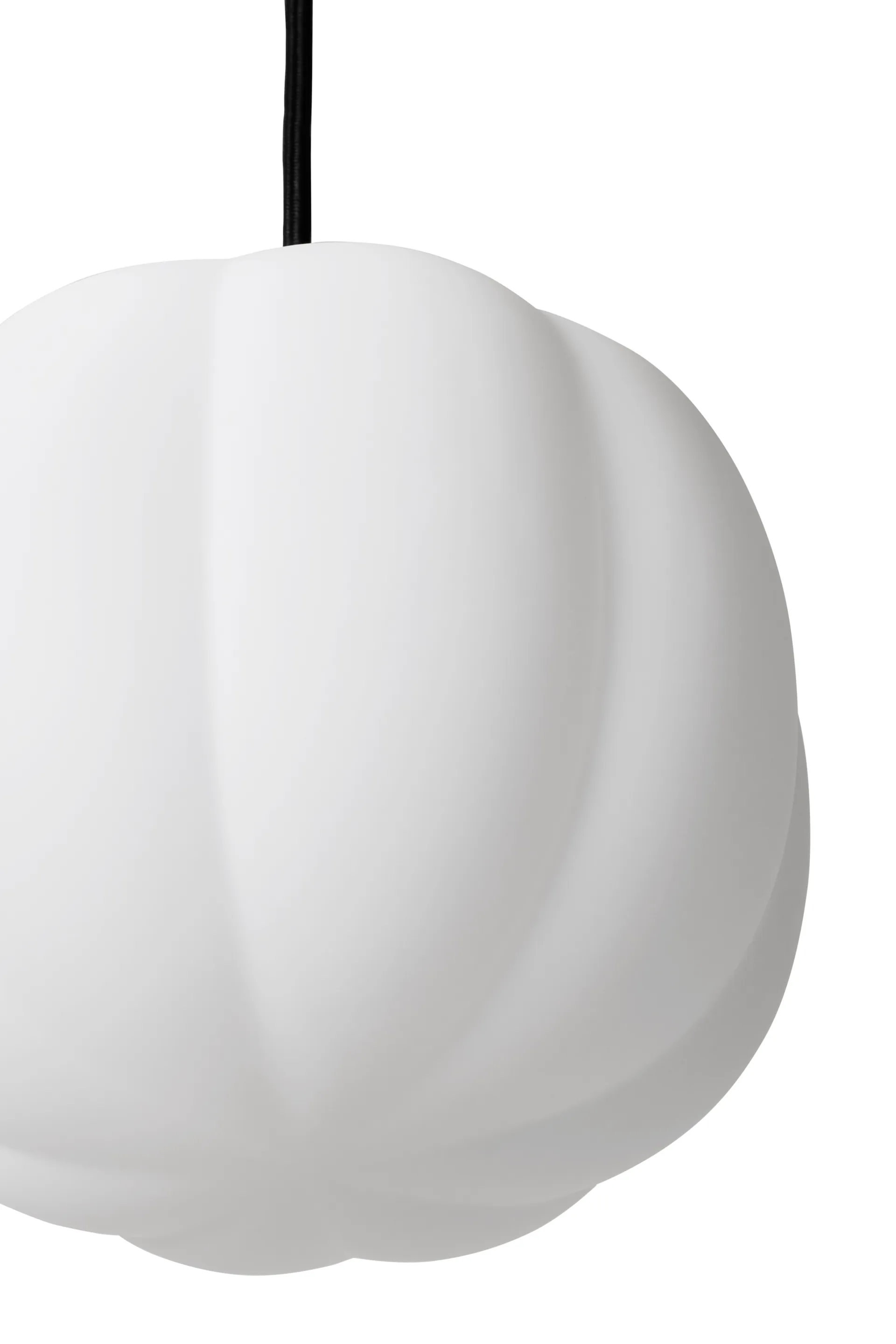 Candeeiro suspenso PePo Small Ø20 cm, Opal Made By Hand