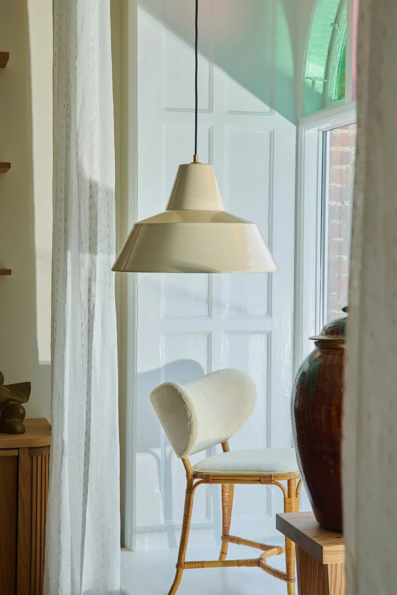 Workshop W4 candeeiro suspenso 75th anniversary edition, amarelo manteiga Made By Hand
