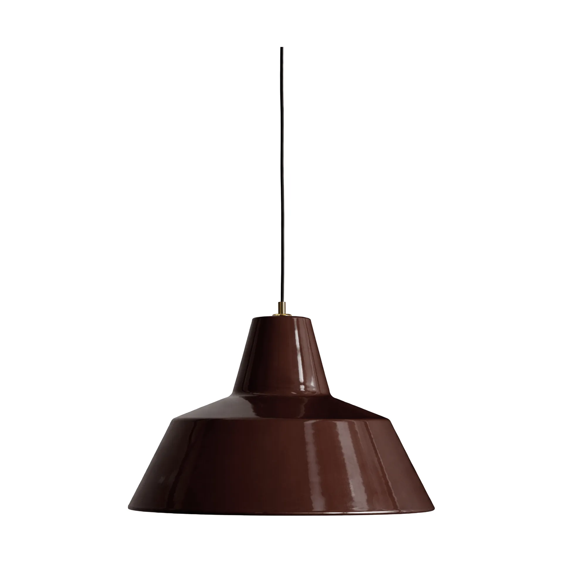 Workshop W4 candeeiro suspenso 75th anniversary edition, castanho chocolate Made By Hand