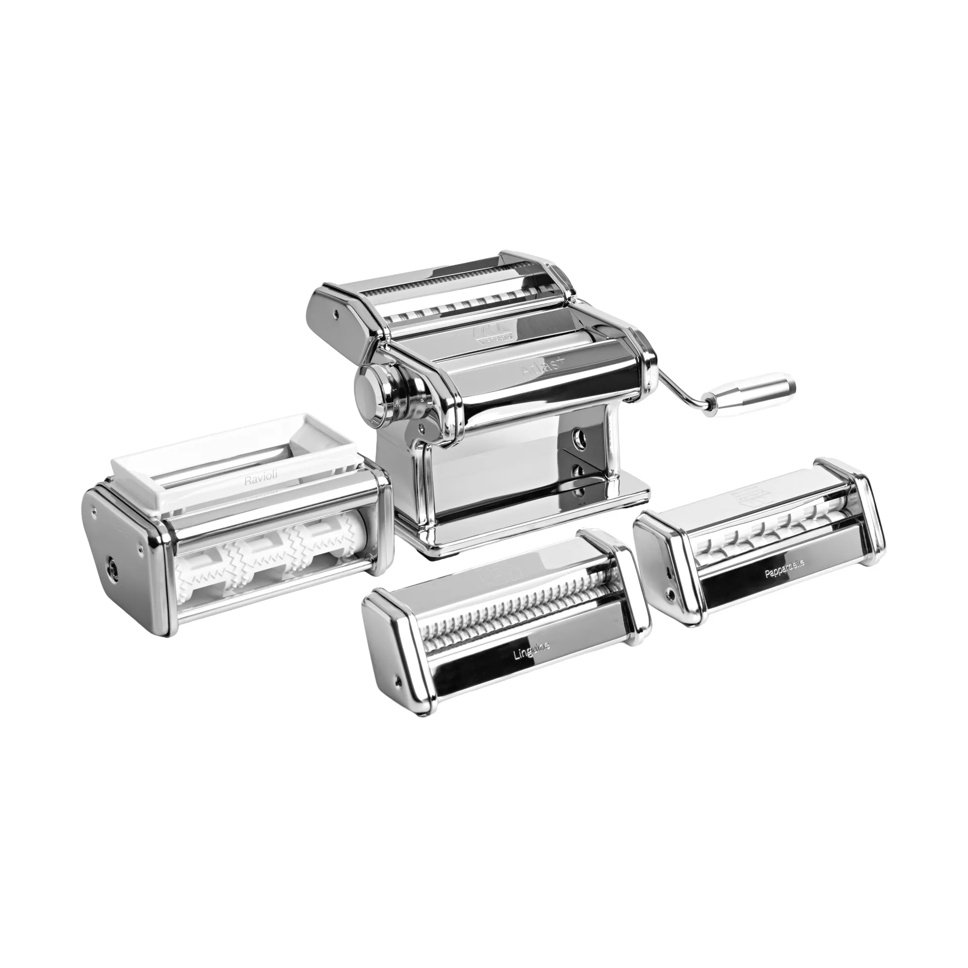 Marcato multipast giftset + máquina de massa, Aço Marcato