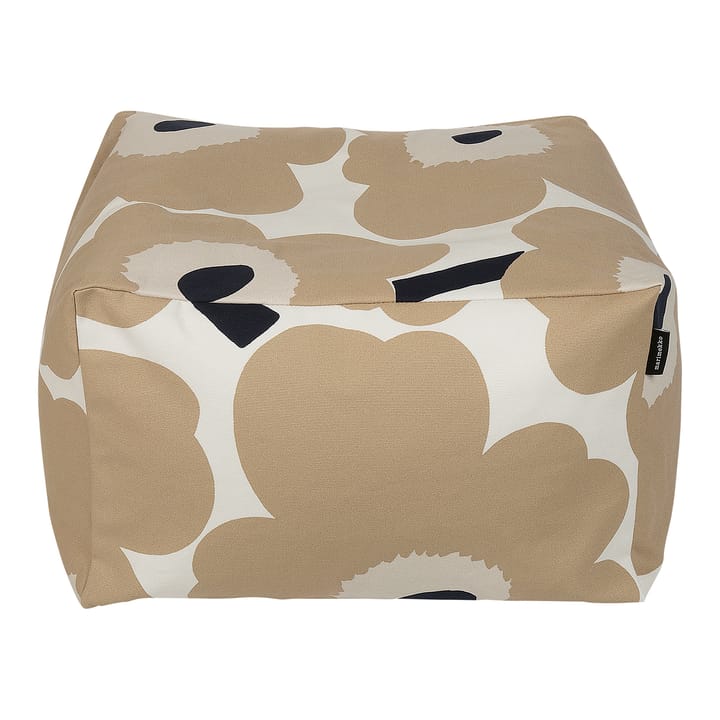 Almofada de assento Unikko Puffi, branco sujo-bege-azul Marimekko