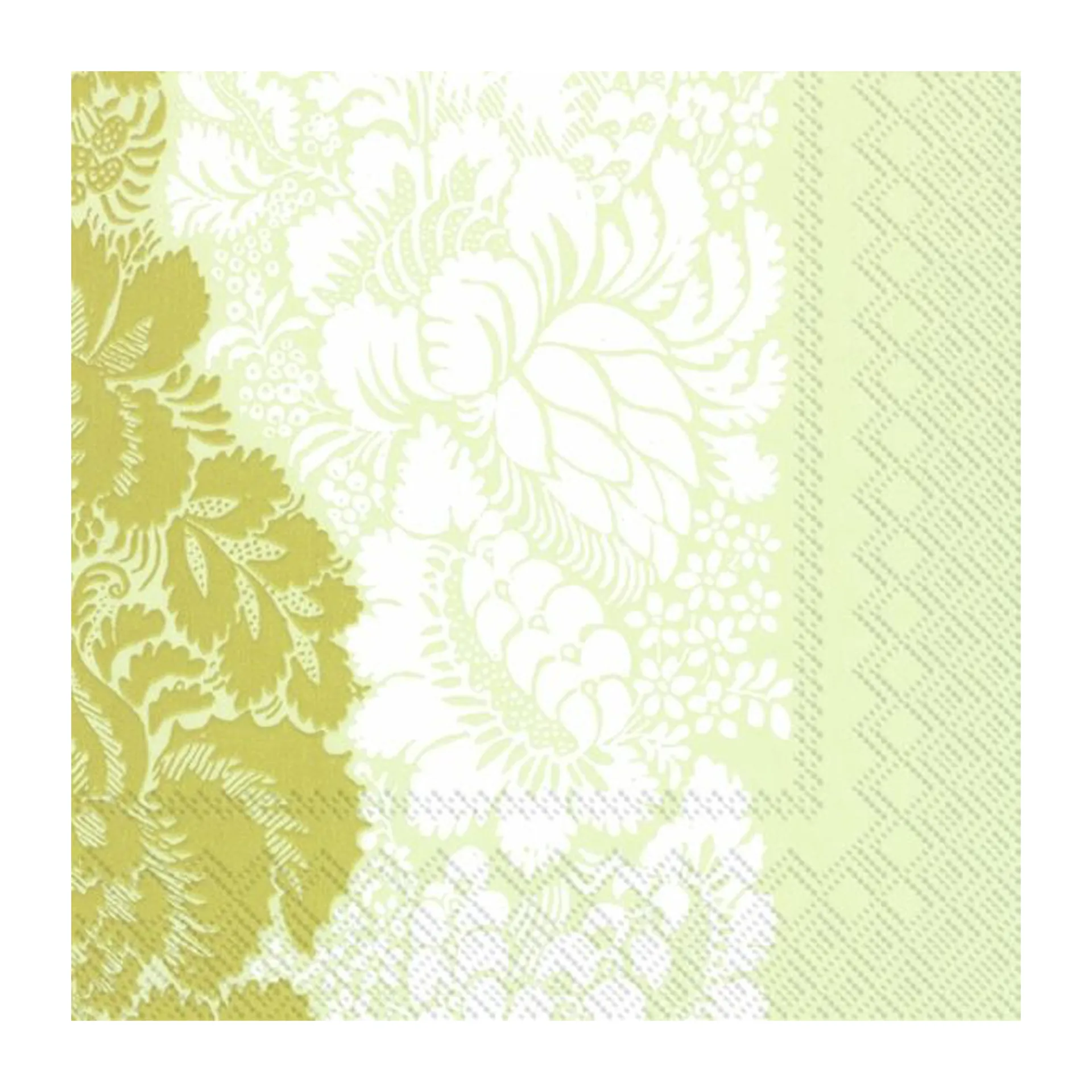Ananas guardanapo 33x33 cm 20 un., Verde claro Marimekko