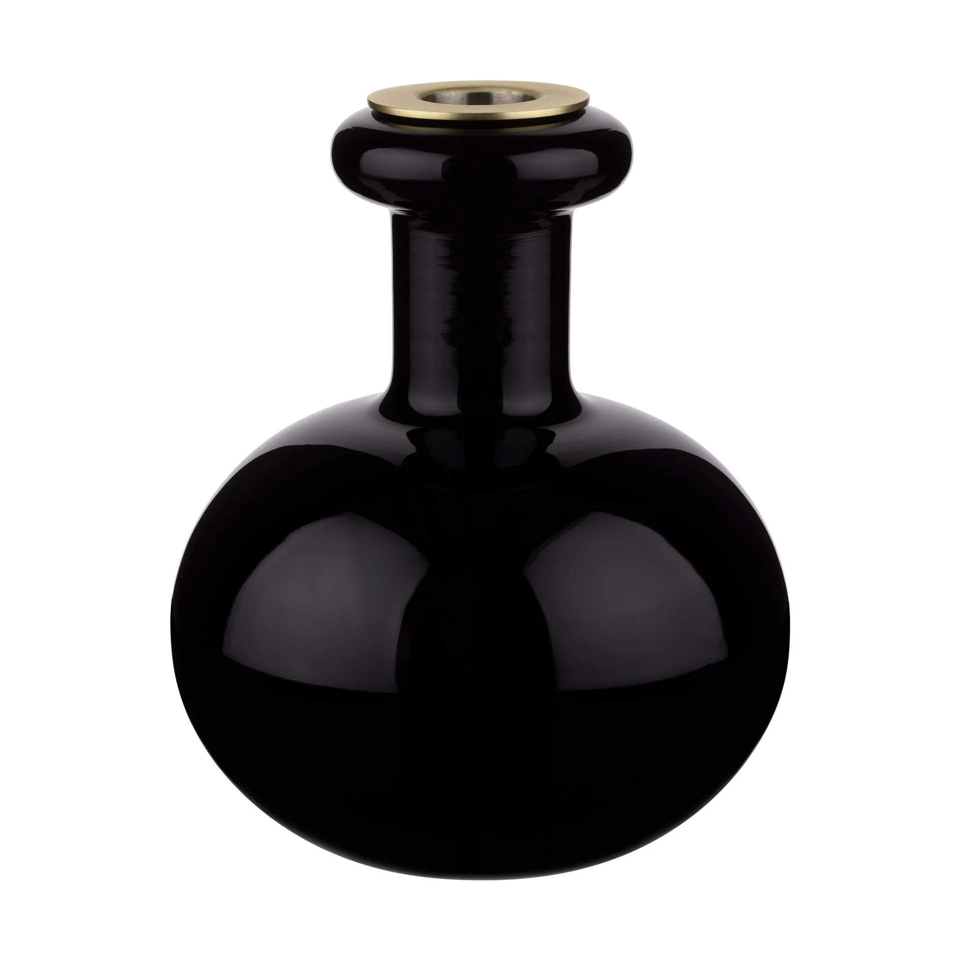 Butticula castiçal Ø12,5 cm, Preto Marimekko