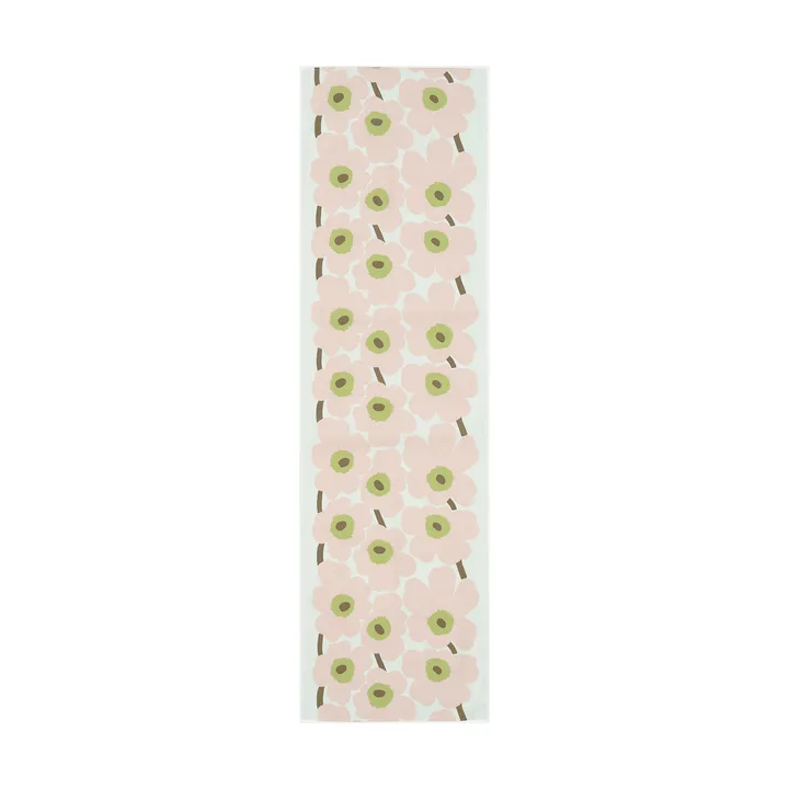 Caminho de mesa Unikko 45x140 cm - Off white–rosa–pera–areia - Marimekko
