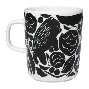 Caneca Karhuemo 2,5 dl - Branco-verde escuro - Marimekko