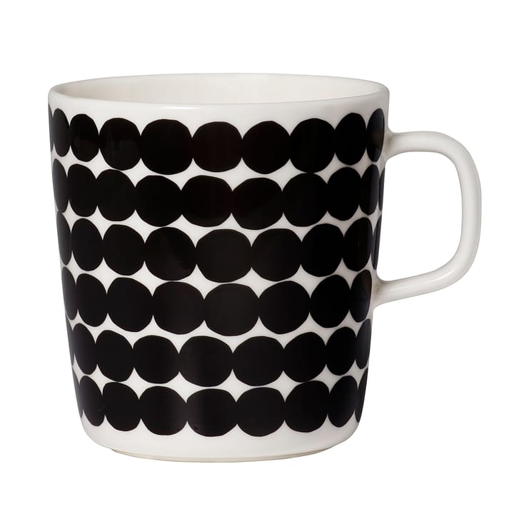 Caneca Räsymatto 4 dl - preto-branco - Marimekko