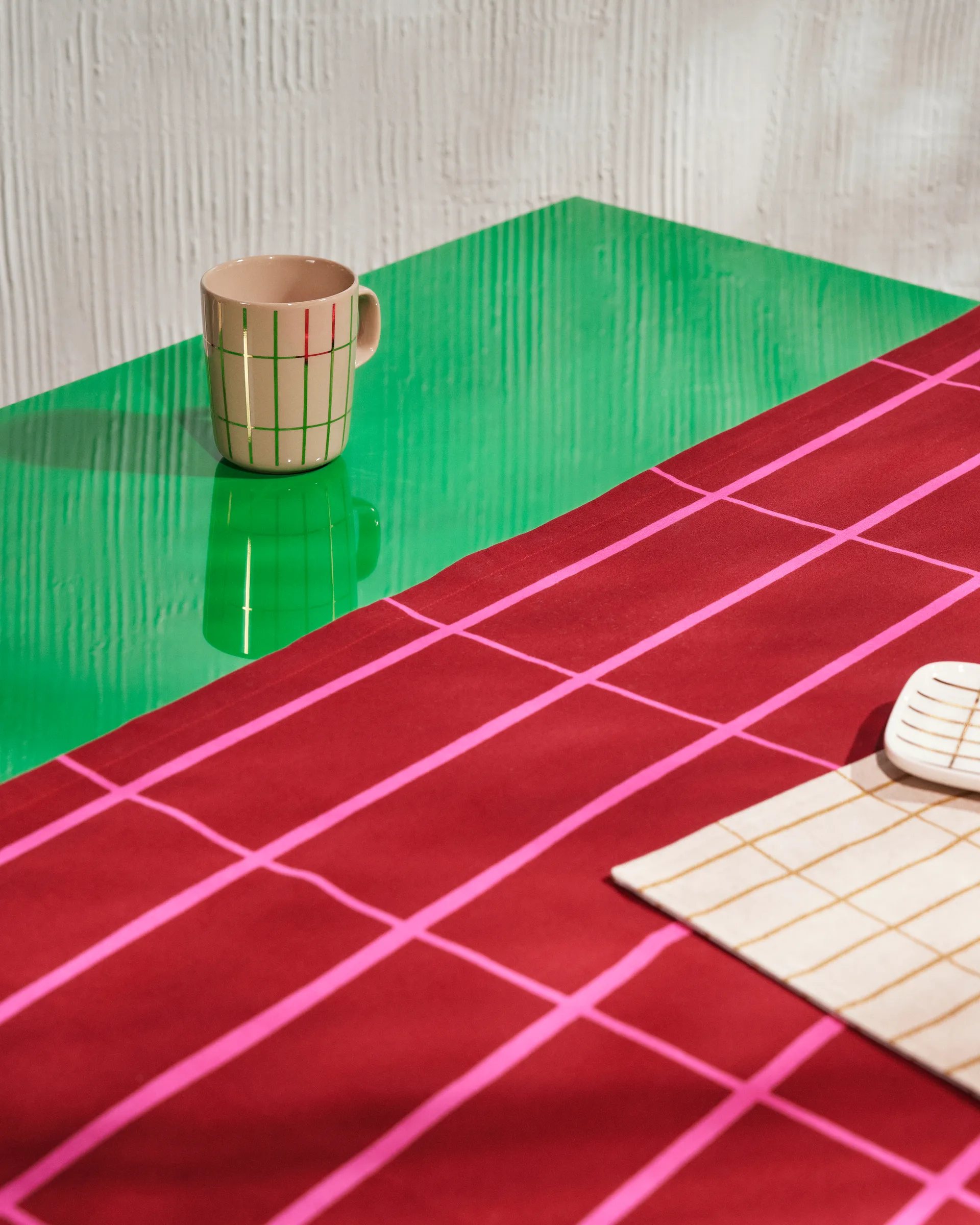 Caneca Tiiliskivi 25 cl, Bege-dourado Marimekko