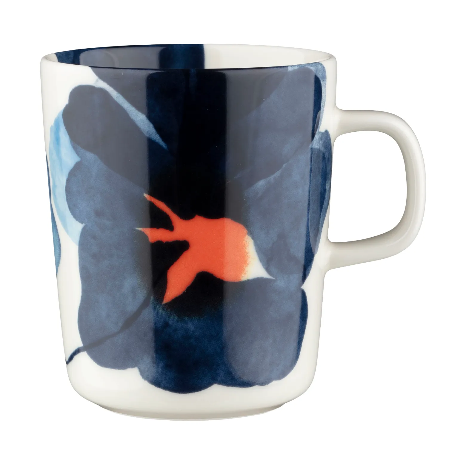 Caneca Valssi 25 cl, White-blue-orange Marimekko