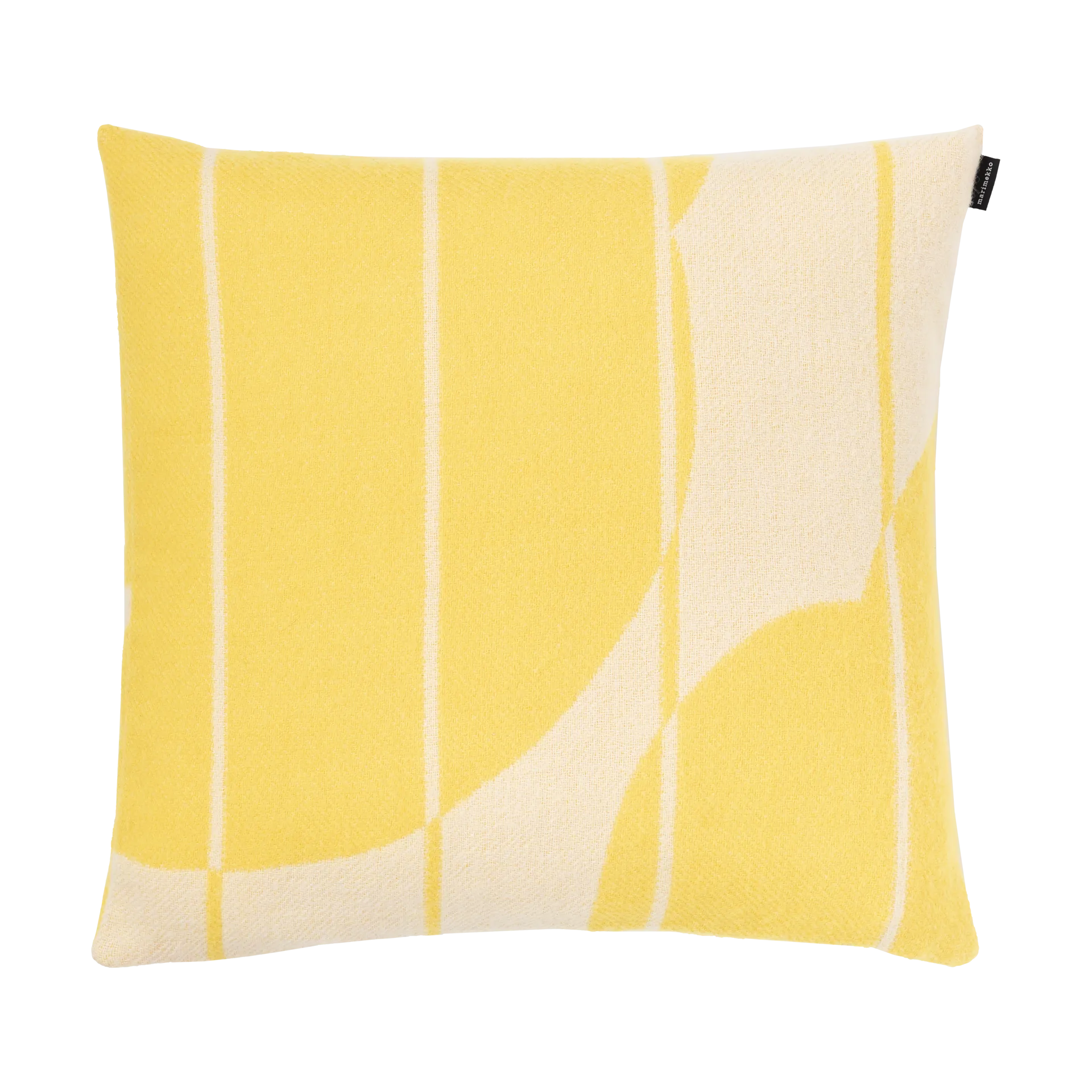 Capa de almofada de lã Vesi Unikko 50x50 cm, Spring yellow-ecru Marimekko