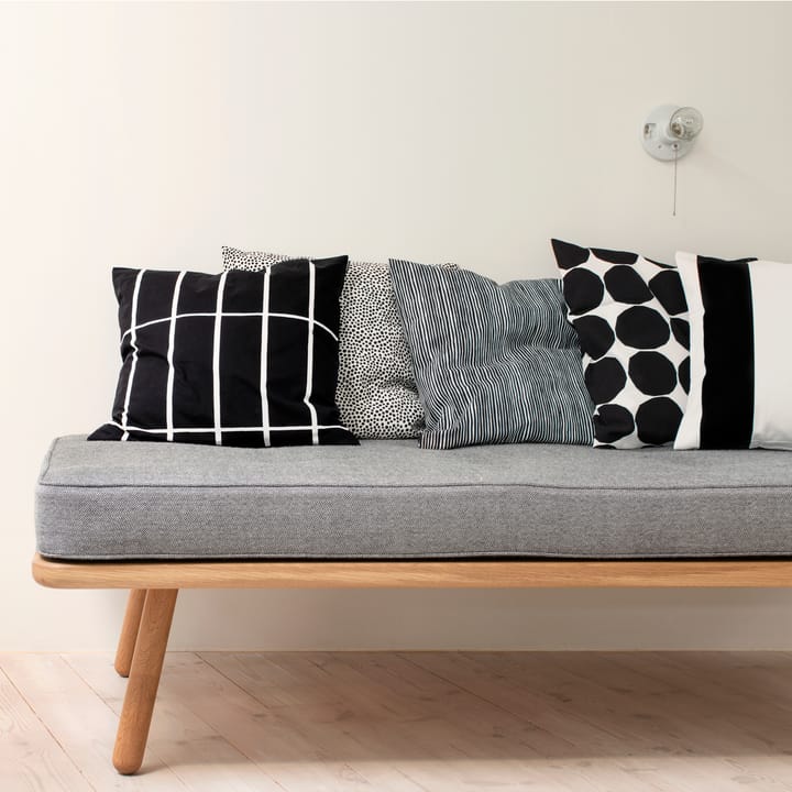 Capa de almofada Pienet Kivet 50x50 cm, preto-branco Marimekko