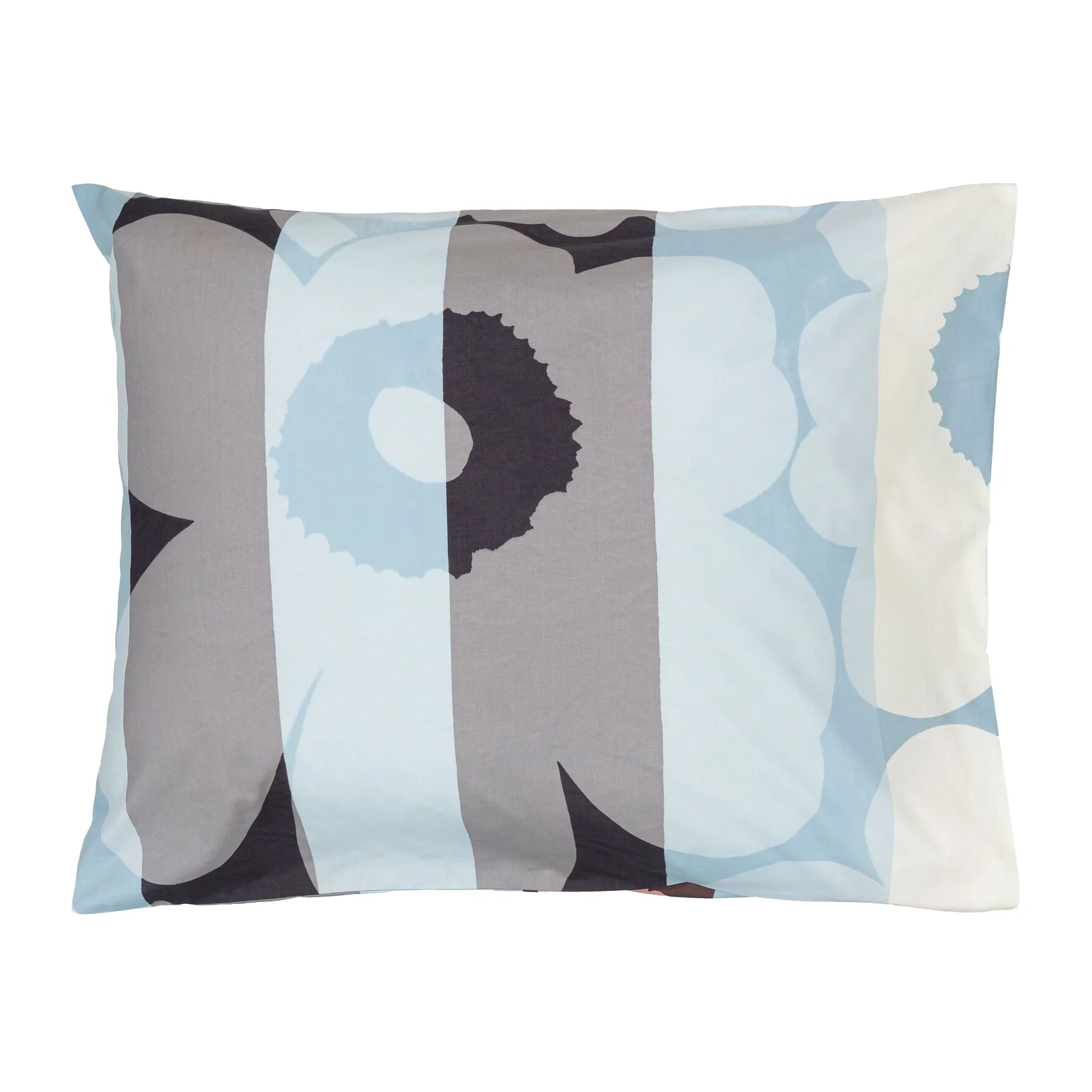 Capa de almofada Unikko Ralli 50x60 cm, Off white-peach-blue Marimekko