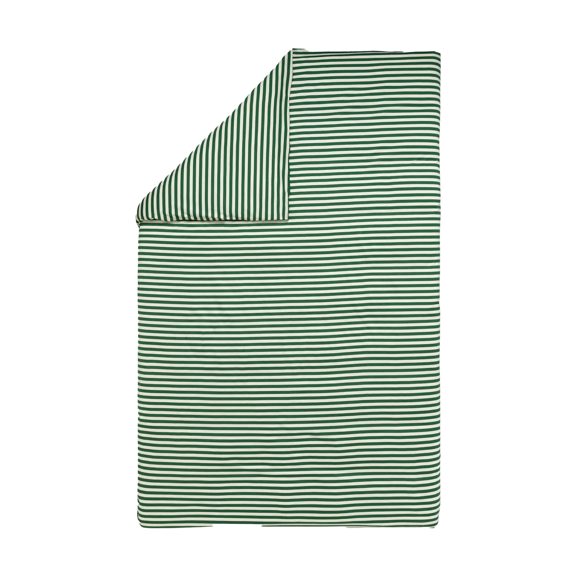 Capa de edredão Tasaraita 150x210 cm, Off white-dark green Marimekko