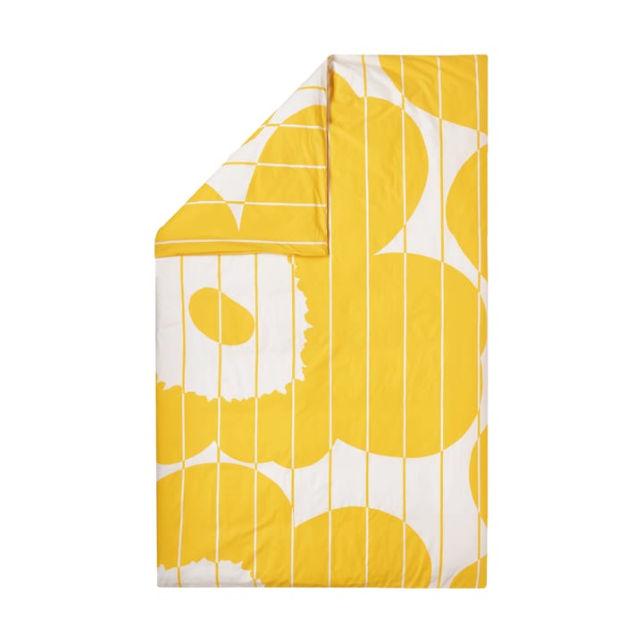 Capa de edredon Vesi Unikko 150x210 cm - Spring yellow-ecru - Marimekko