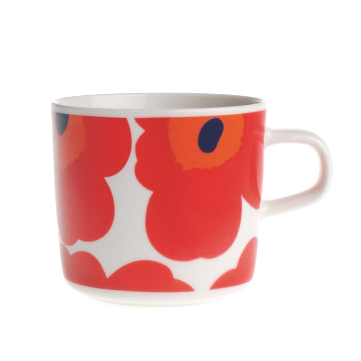 Chávena de café 20 cl Unikko - vermelho-branco - Marimekko
