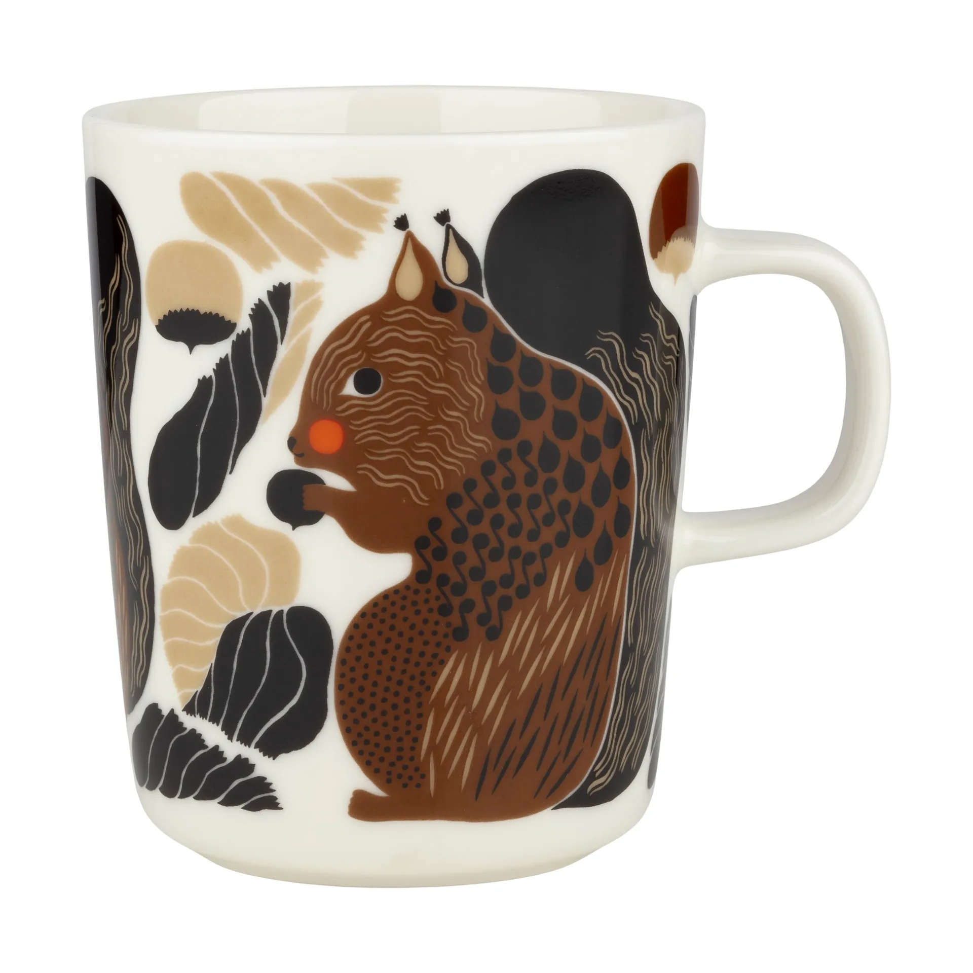 Chávena Kurre 25 cl, White-brown-green Marimekko