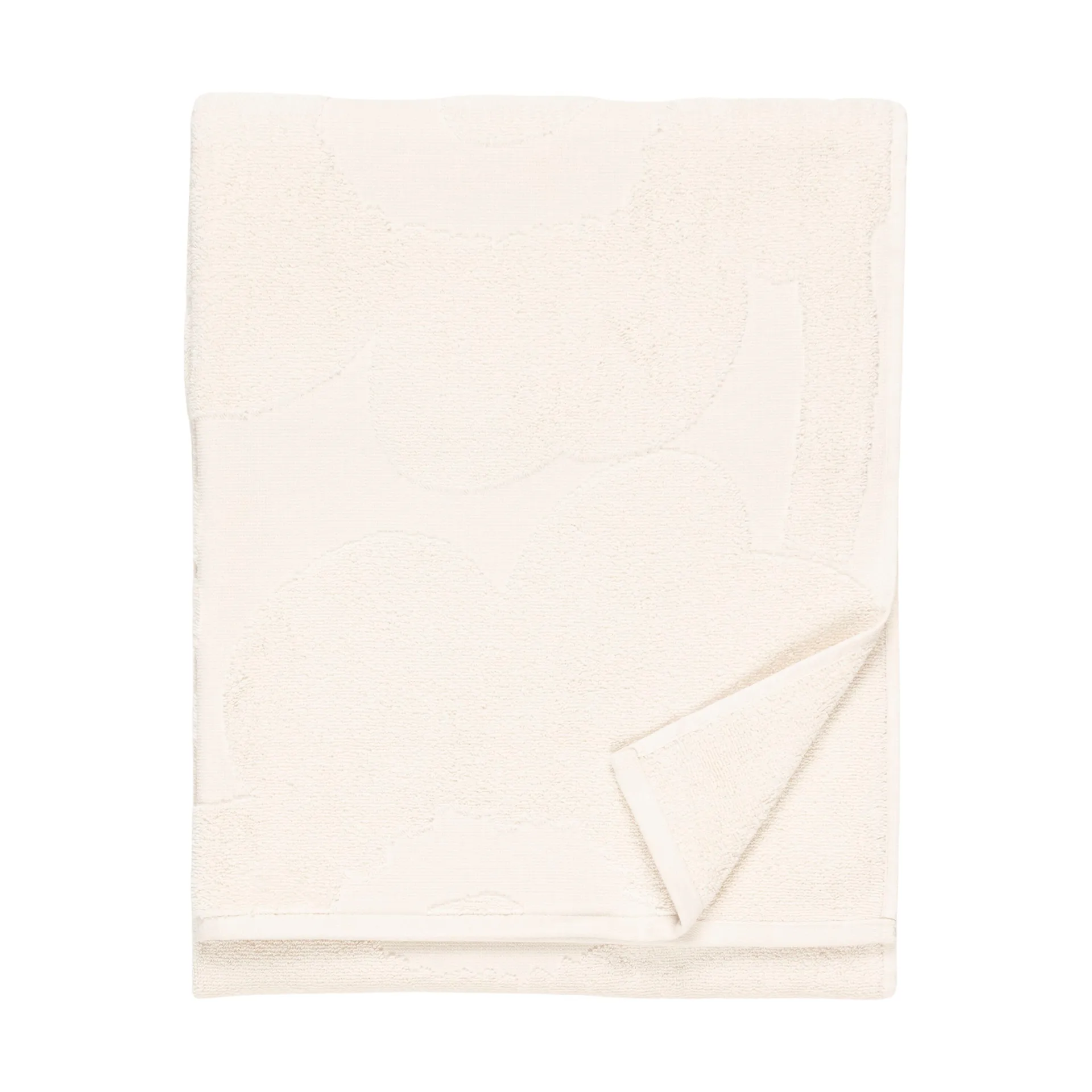 Conjunto de toalhas sólidas Unikko 4 peças, Cru Marimekko