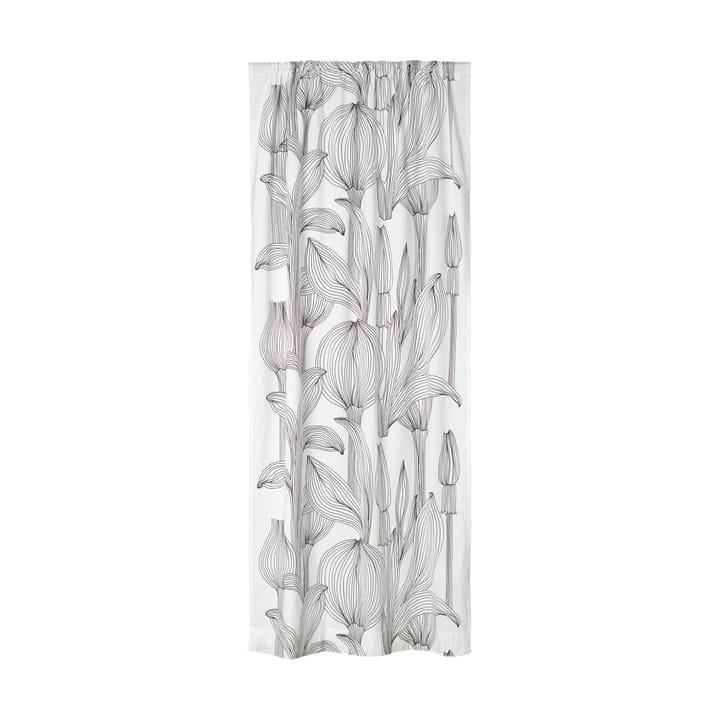 Cortina Kukat Puhkeavat 135x245 cm - White-black - Marimekko