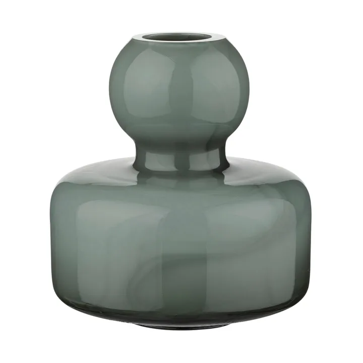 Flower vaso Ø10 cm - Carvão - Marimekko