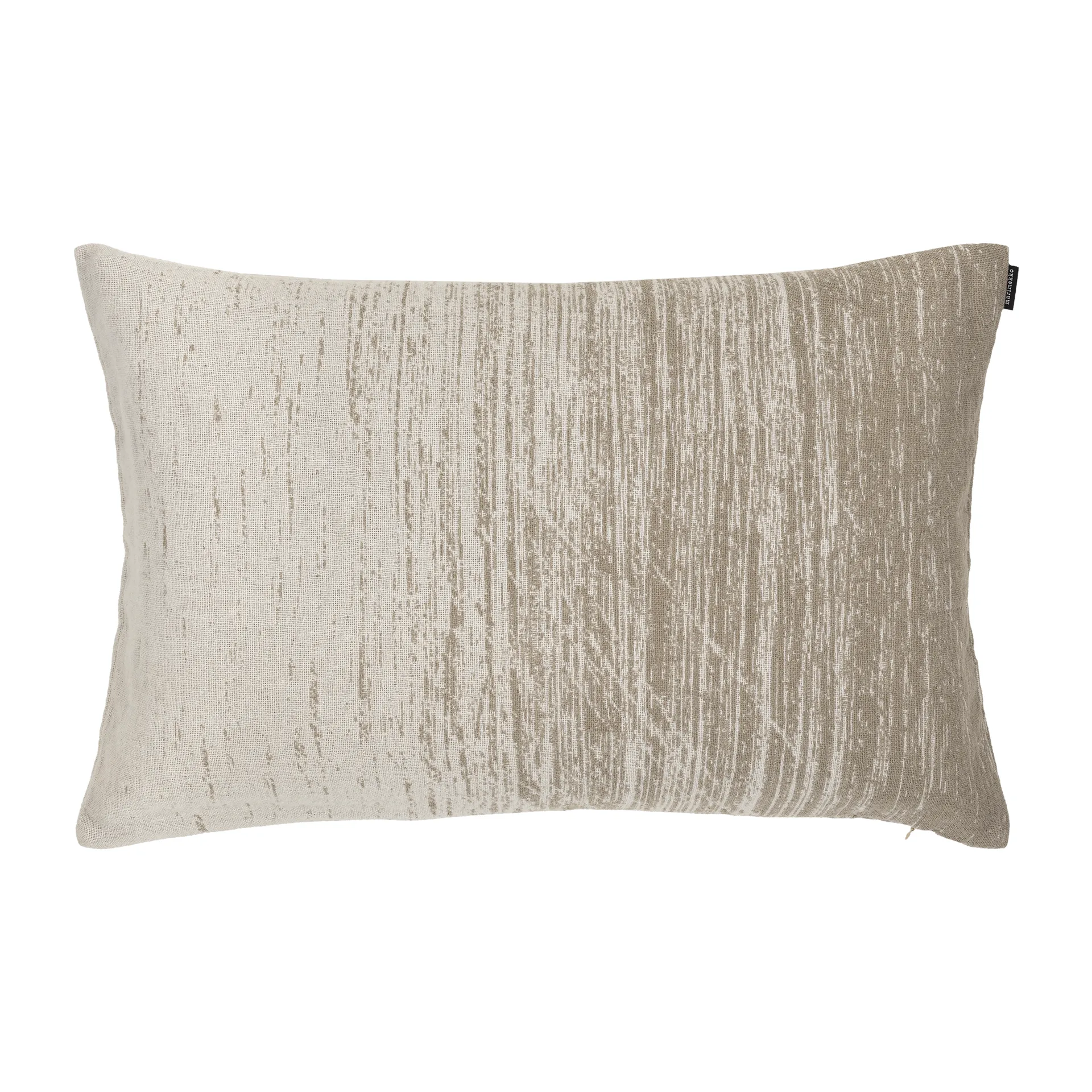 Fronha Kuiskaus 60x40 cm, branco-bege Marimekko