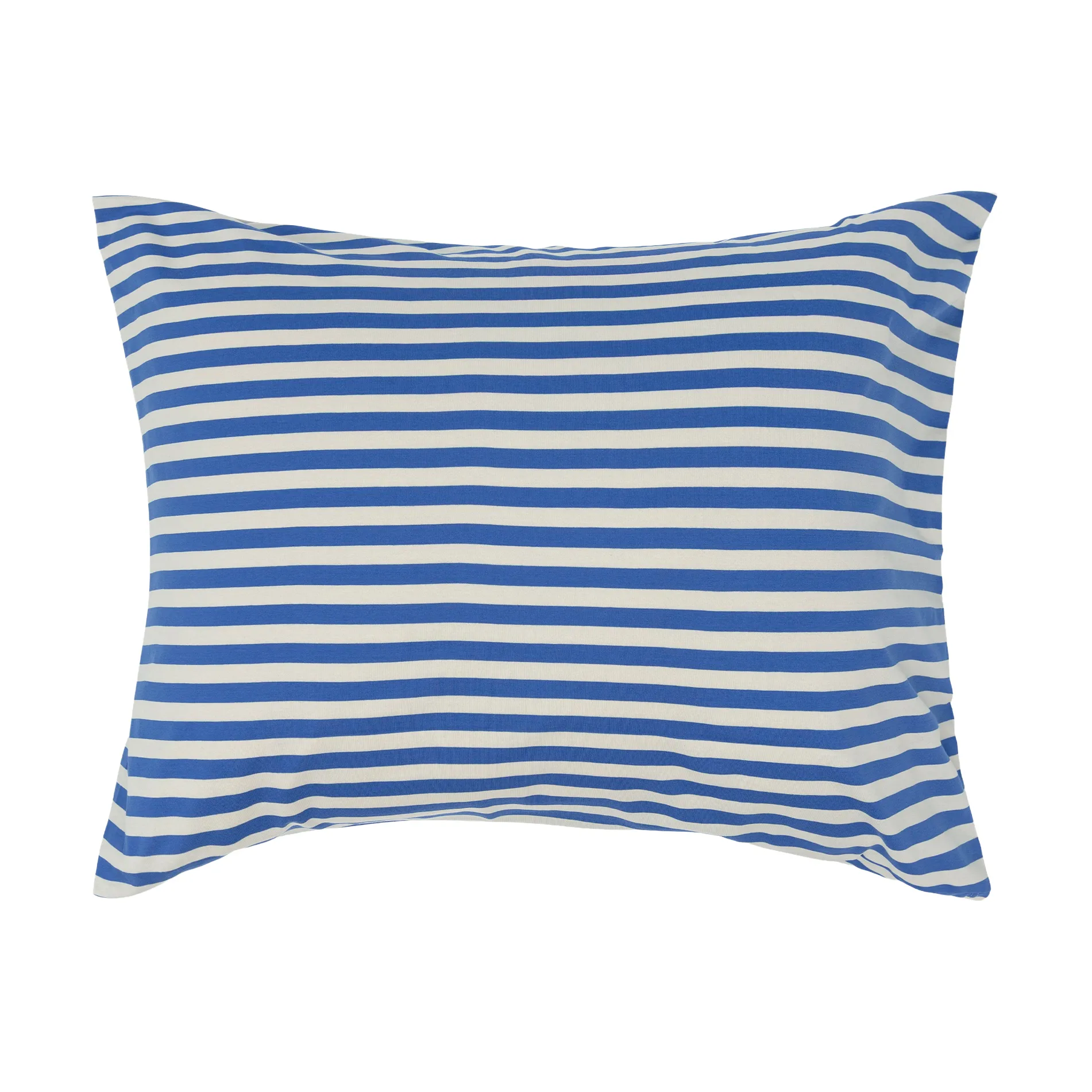Fronha Tasaraita 50x60 cm, Off white-blue Marimekko