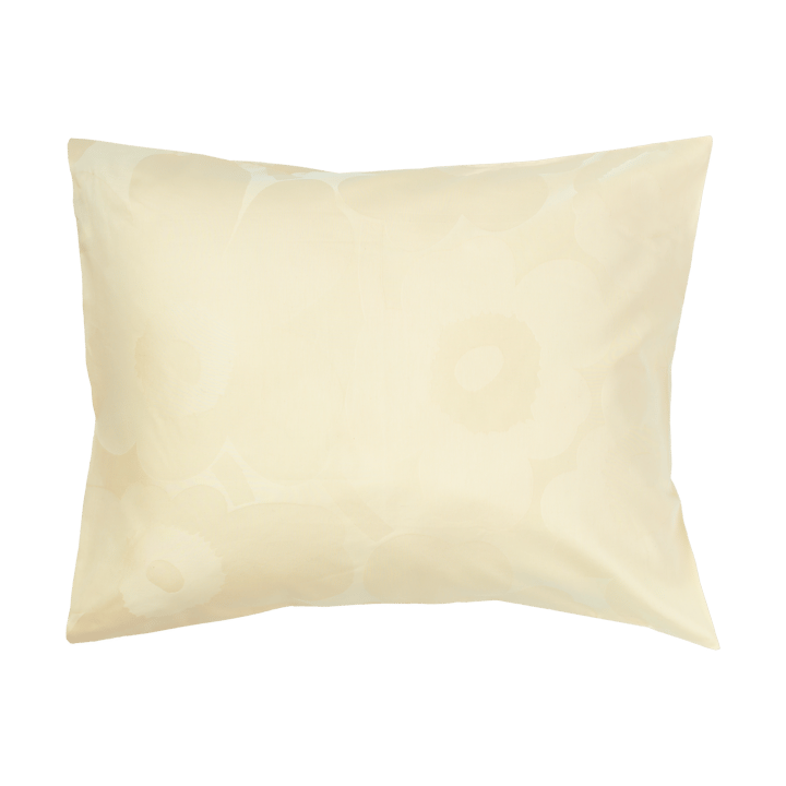 Fronha Unikko 50x60 cm - Butter yellow - Marimekko