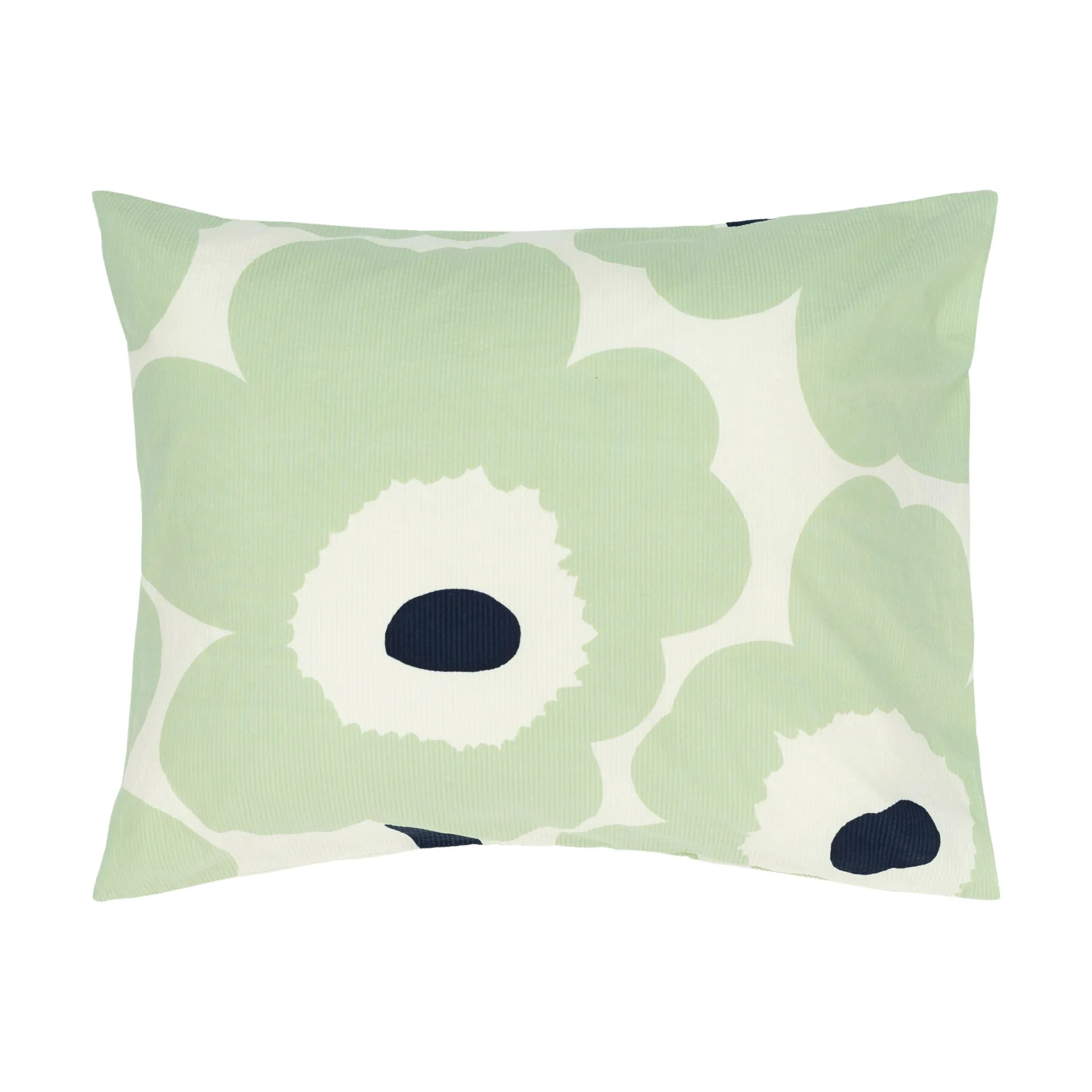 Fronha Unikko 50x60 cm, Off white-sage-dark blue Marimekko