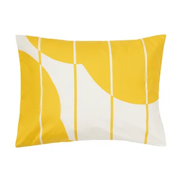 Fronha Vesi Unikko 50x60 cm - Spring yellow-ecru - Marimekko