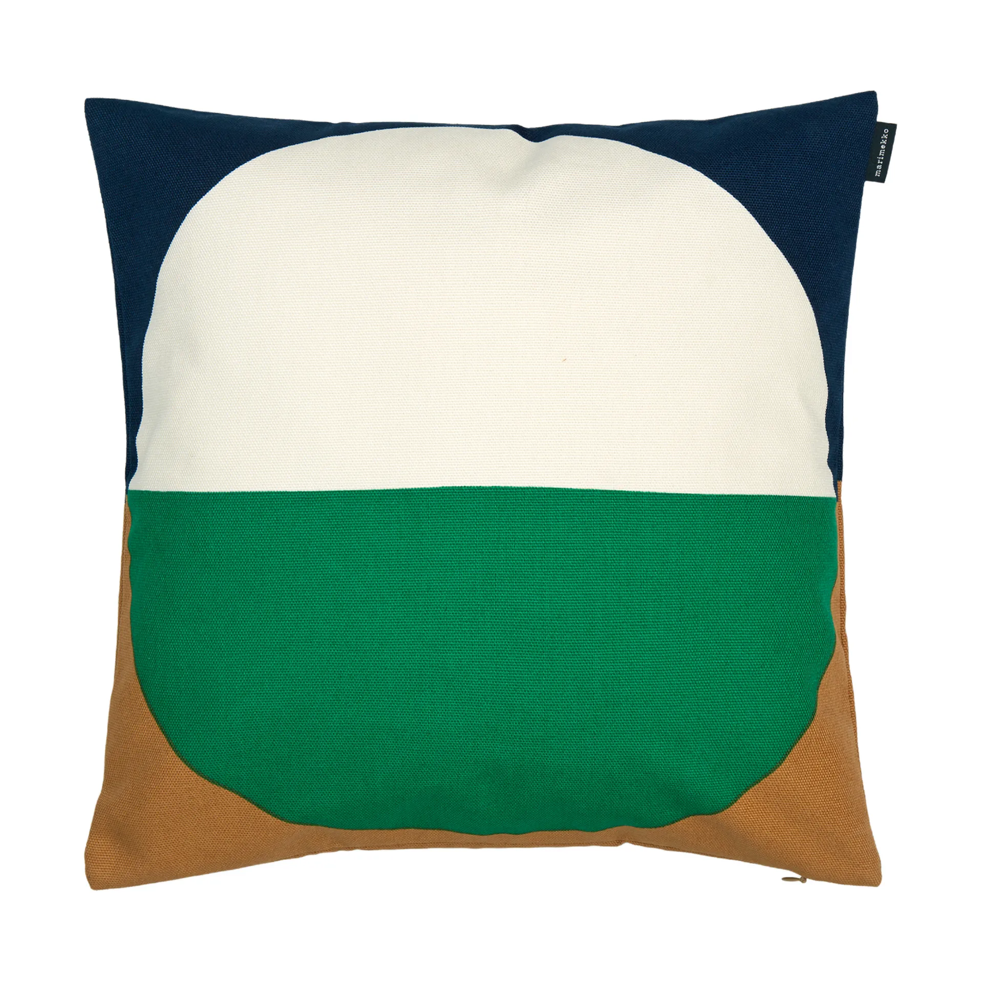 Fronha Viitta 40x40 cm, Green-off white-dark blue Marimekko