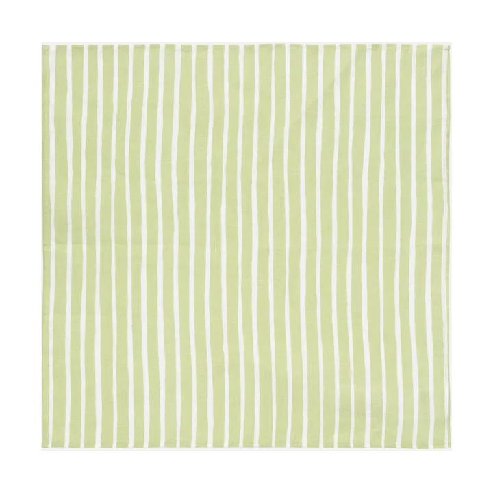 Guardanapo de tecido Piccolo 43x43 cm - Branco–pera - Marimekko