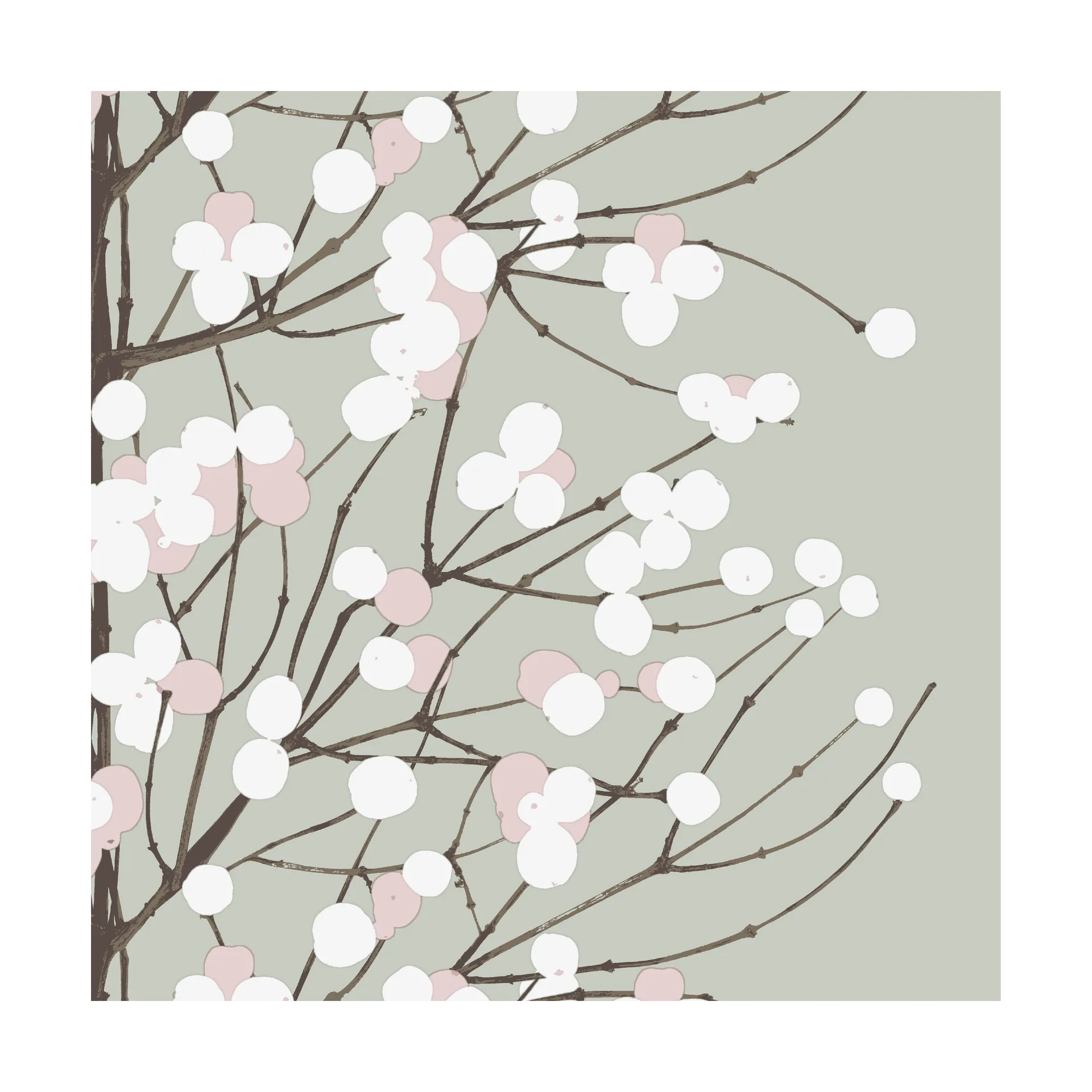 Guardanapo Lumimarja 33x33 cm 20 un., Sálvia Marimekko