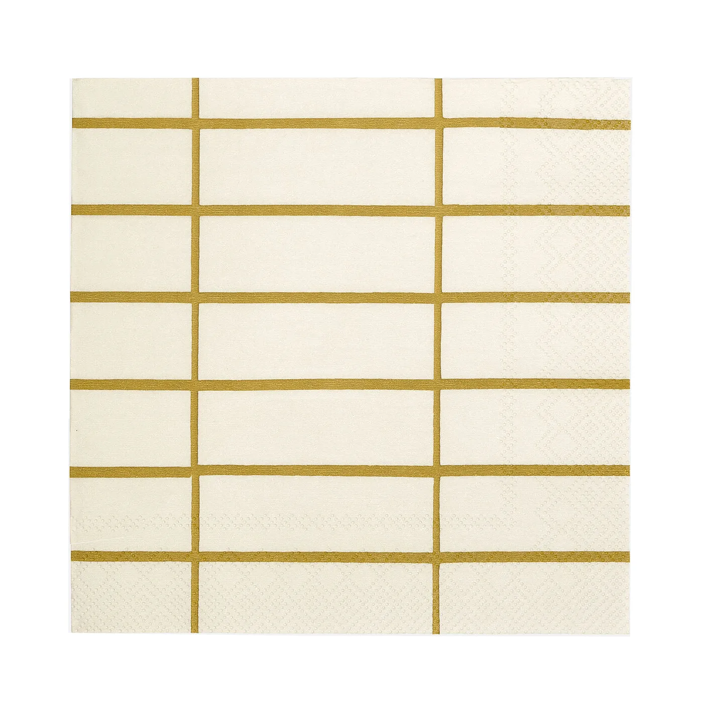 Guardanapo Tiiliskivi 33x33 cm 20 unidades, Linho-ocre Marimekko